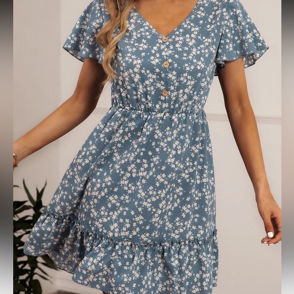 Cute casual floral dress